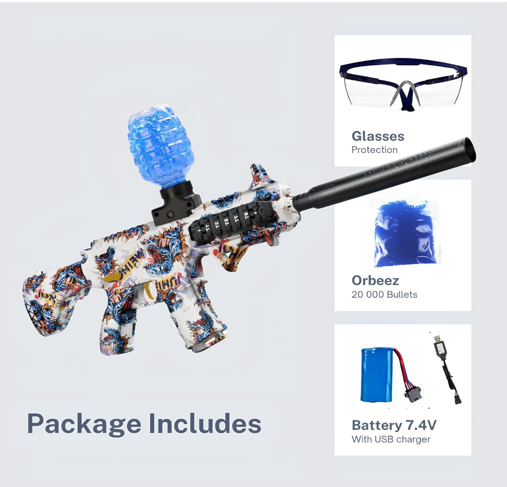 🔫 ¡Paintball en casa sin manchas! El juguete que arrasa en TikTok