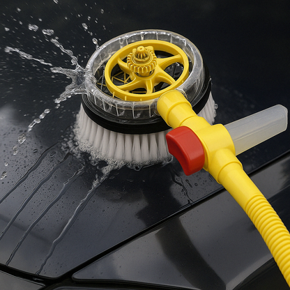 🧽 Cepillo giratorio de pulverización profesional